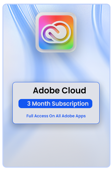 Adobe creative cloud 3 Month