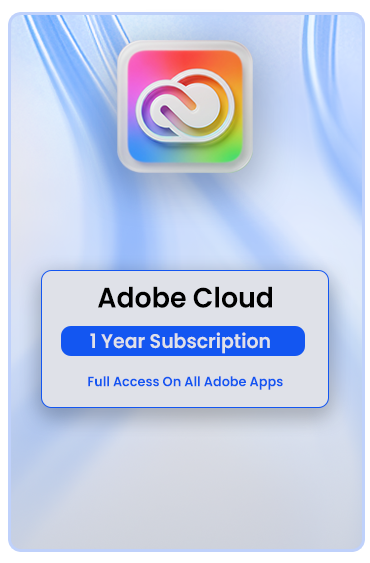 Adobe creative cloud 1 Year